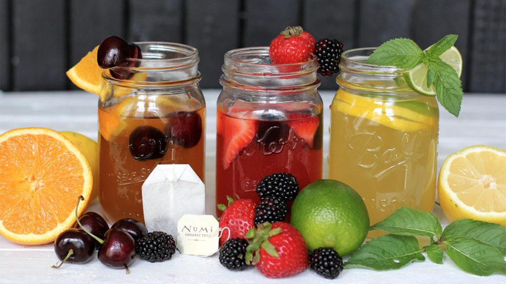 Arnold Palmers, Three Ways Using Fresh Fruit