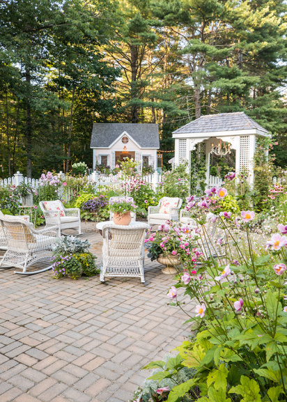 cottage garden at clark cottage gardens